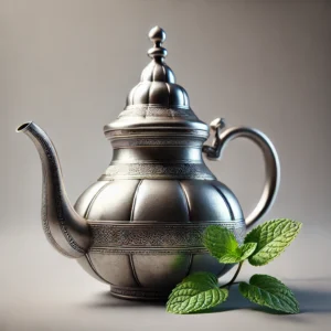 The moroccan teapot called barrad