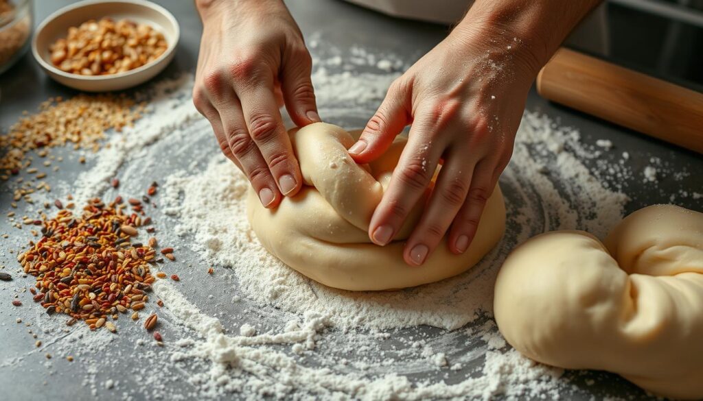 Chebakia dough preparation