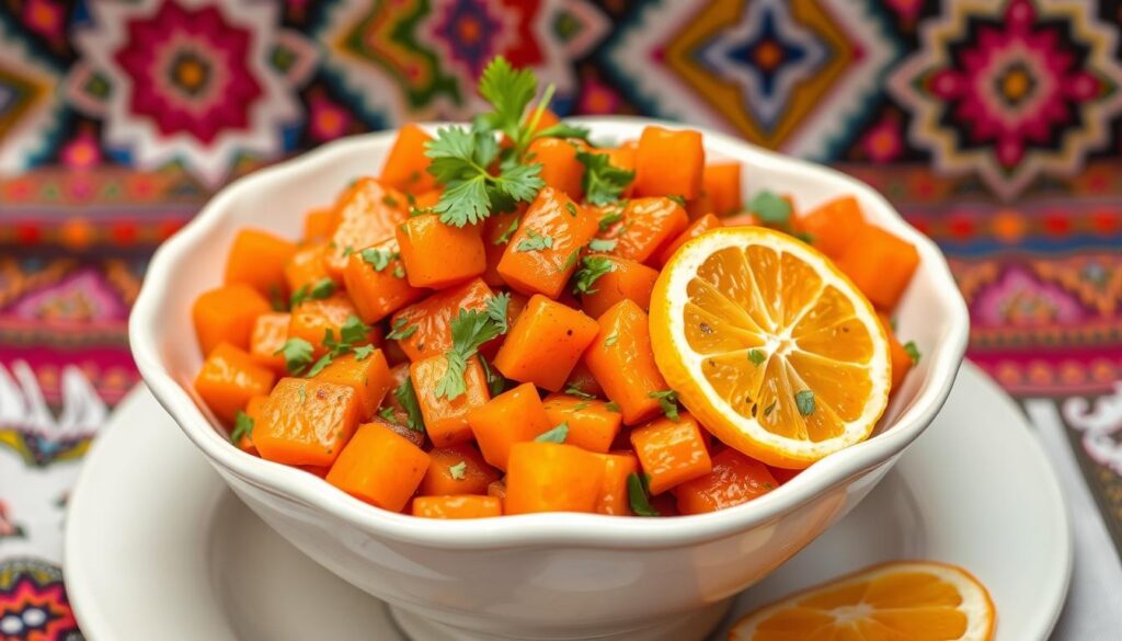 Moroccan Carrot Salad with Orange Blossom Water