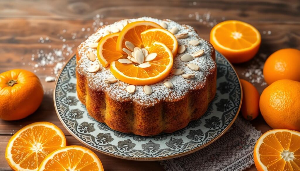 Moroccan Orange Cake