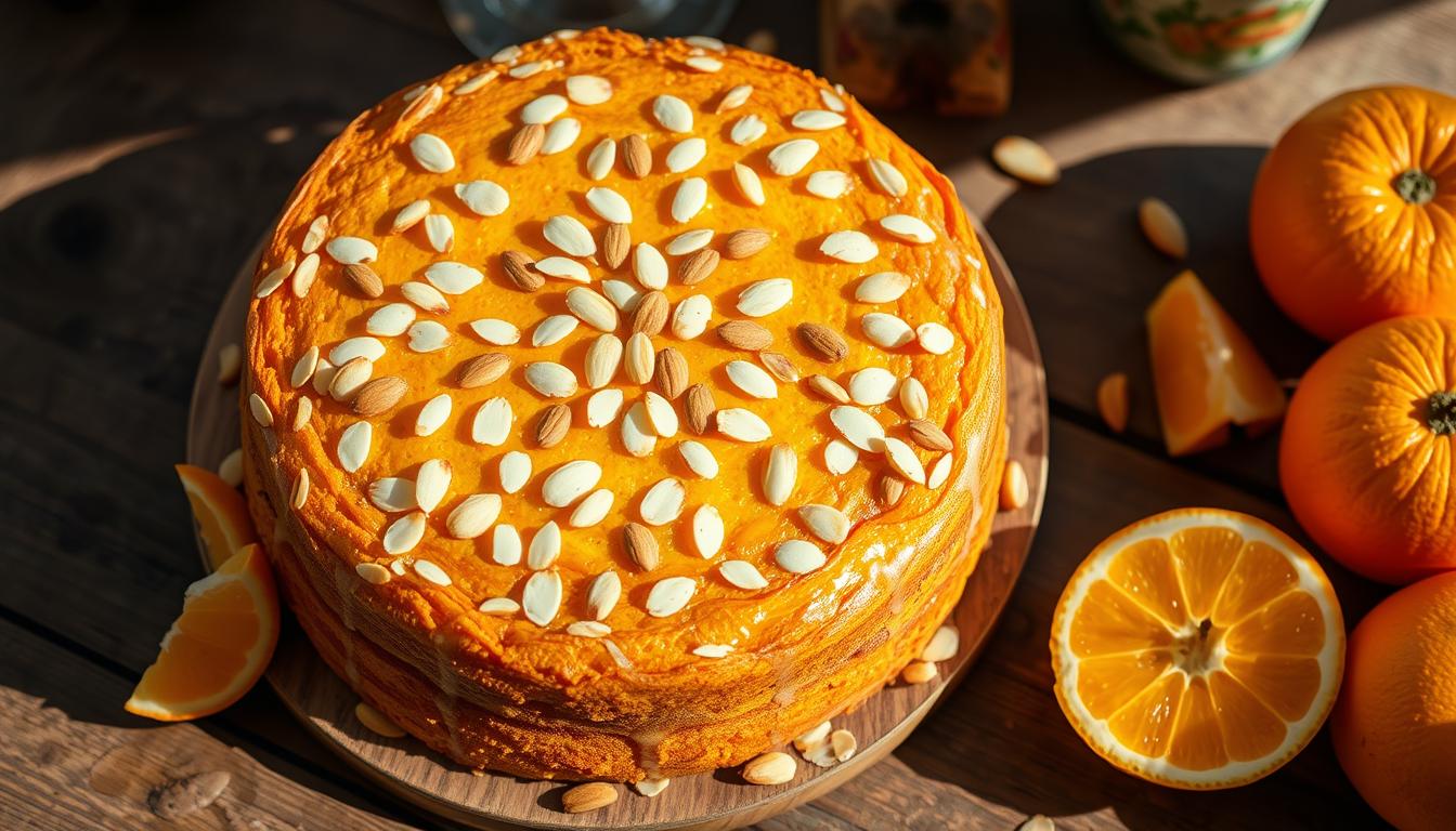 Moroccan Orange Cake with Almonds