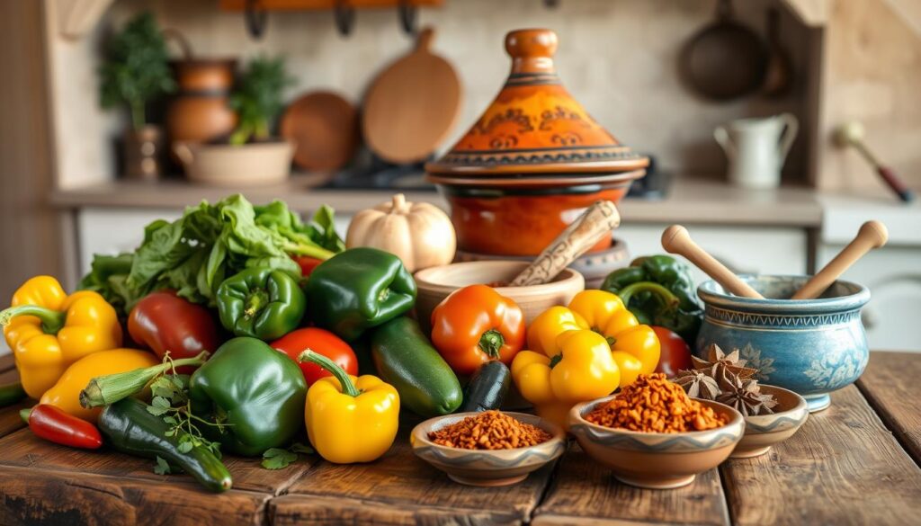 Moroccan cooking tools