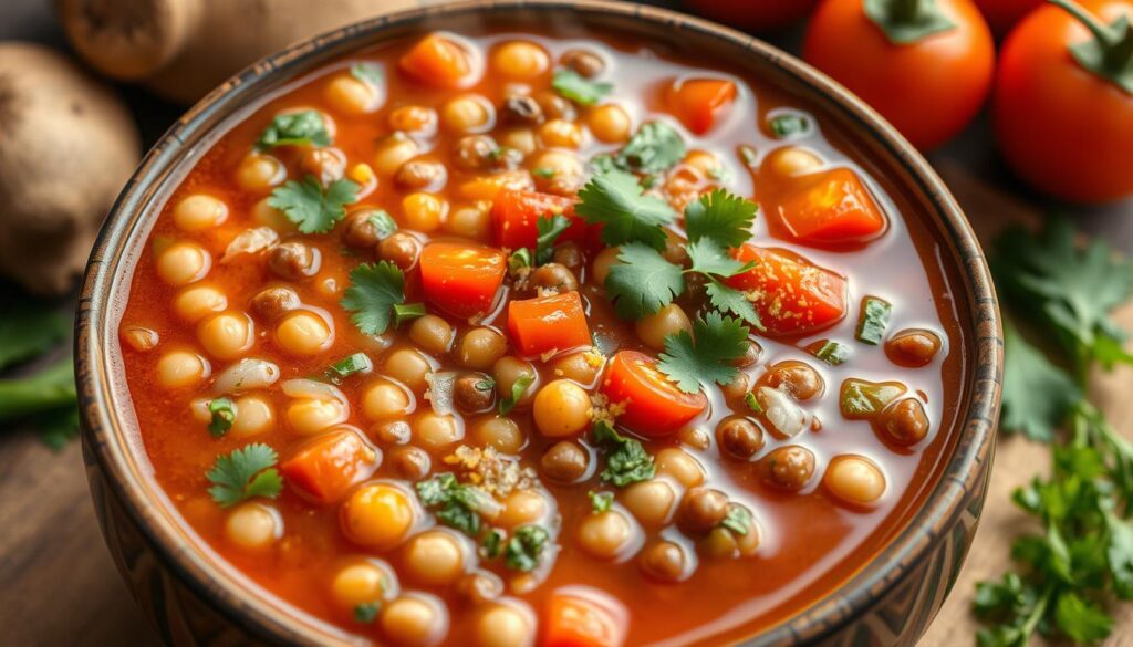 chickpea lentil soup